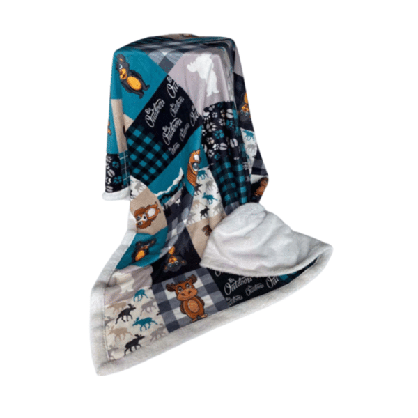 personalized sherpa blankets with names
