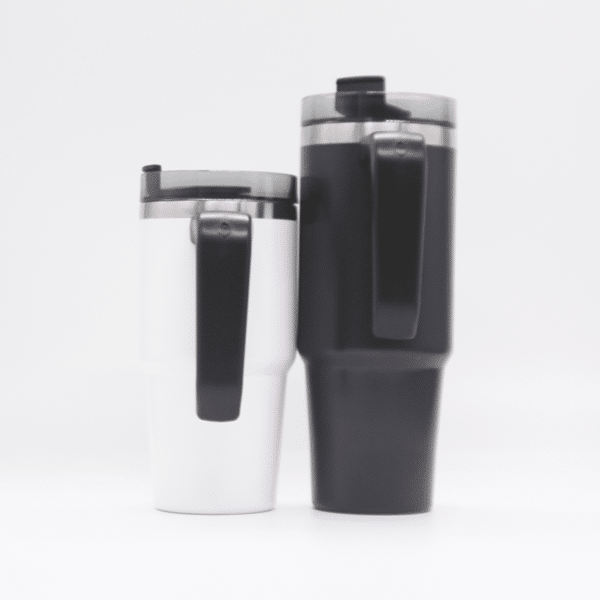 personalized tumbler with handle