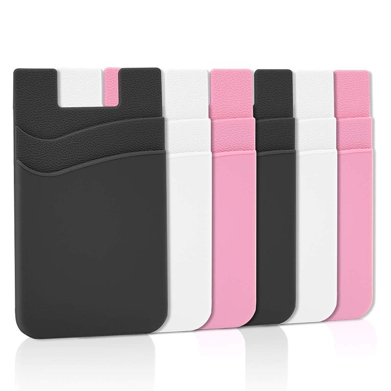 phone case card holder stick on