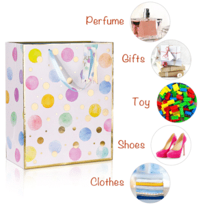 printed paper gift bags wholesale