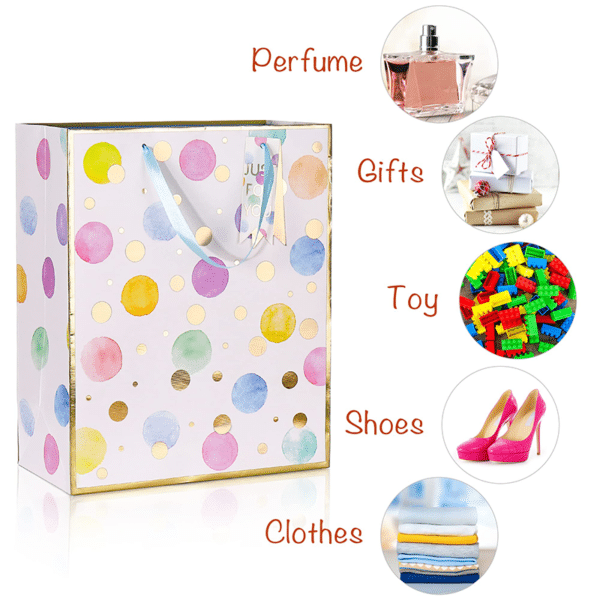 printed paper gift bags wholesale