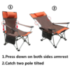 promotional folding chair with carrying bag