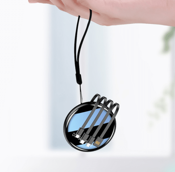 round power bank charger
