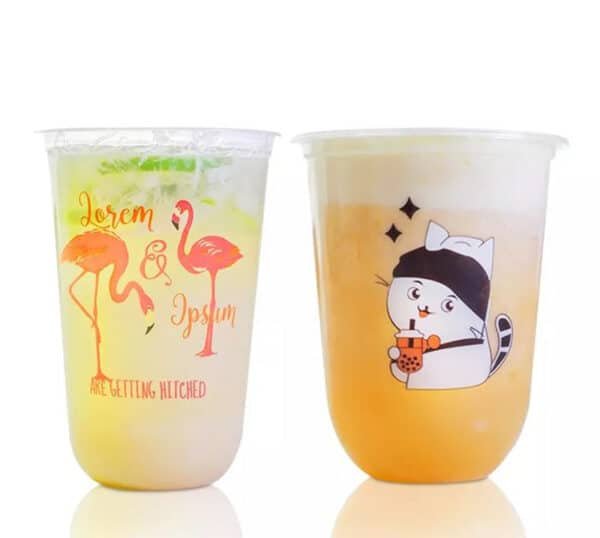 12 oz plastic cups with lids