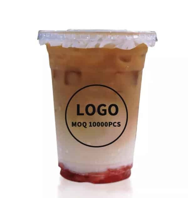 12 oz plastic cups with lids