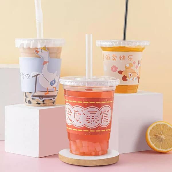 16 oz plastic cups with logo