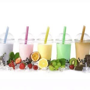 24 oz clear plastic cups