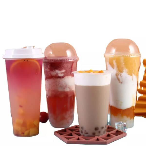 24 oz plastic cups with lids wholesale