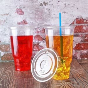 32 oz plastic cups with lids wholesale