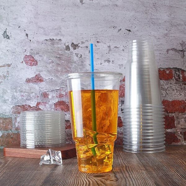 32 oz plastic cups with lids wholesale
