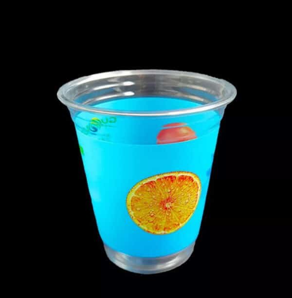 9oz clear plastic cups