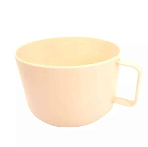 big plastic cups with handles