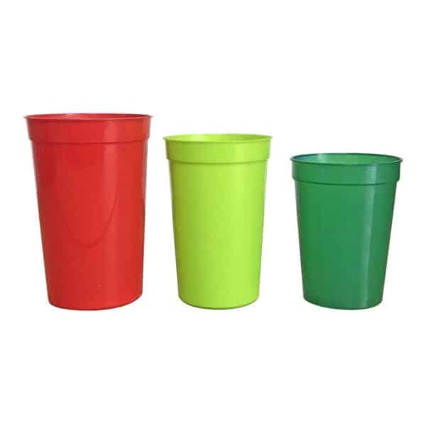 blank stadium cups