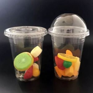 vasos de plástico transparente cerca de mí