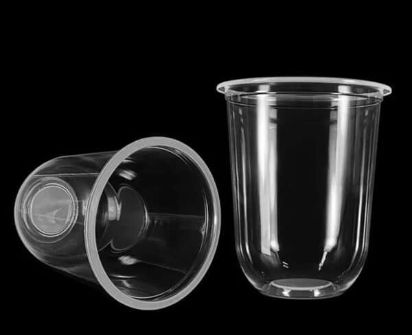 clear plastic cups with logo