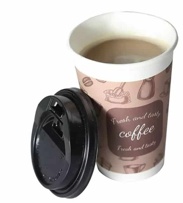 coffee disposable cups with lids