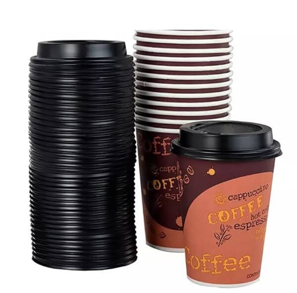 coffee disposable cups with lids