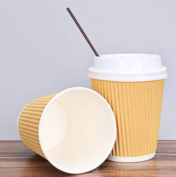 cold drink cup with straw