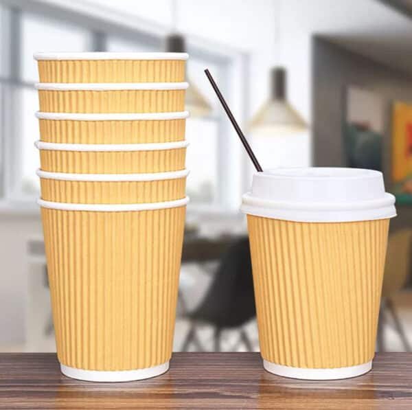 cold drink cup with straw