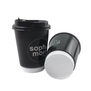 logolu özel kahve kağıt bardakları