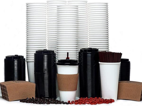custom disposable cups with lids