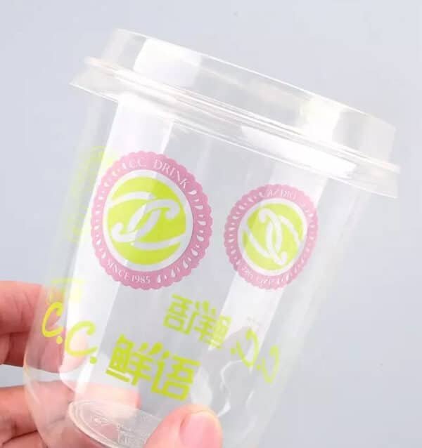 custom plastic cups with logo