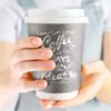 customized disposable coffee cups with lids