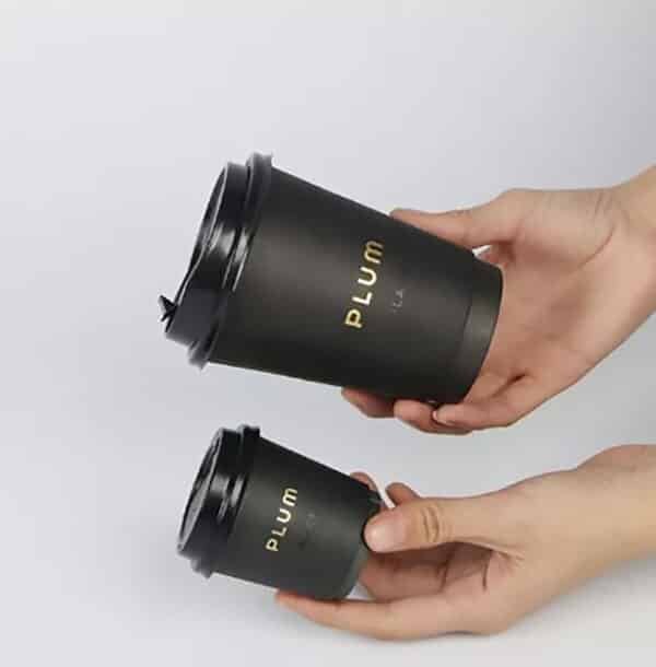 customized paper coffee cups with lids