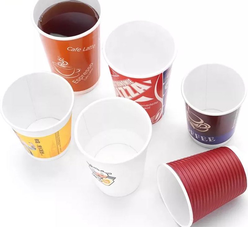 disposable paper cups with logo