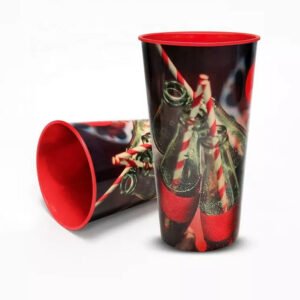 vasos plasticos grandes reutilizables