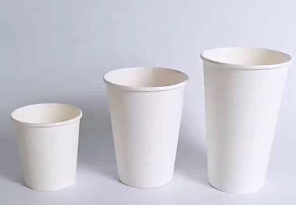 paper cups sizes
