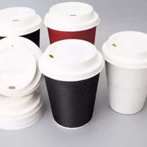 paper cups with lids