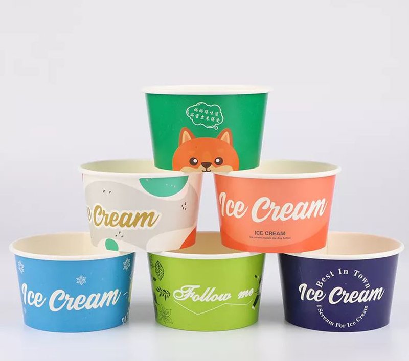 Paper Ice Cream Cups