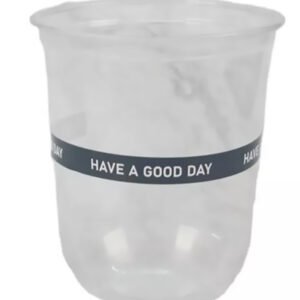 Vasos de plástico personalizados de 12 oz.