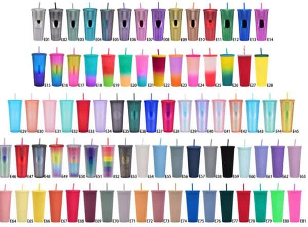 personalized plastic cups with lids
