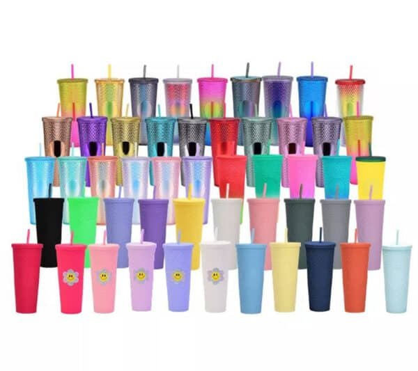 personalized plastic cups with lids
