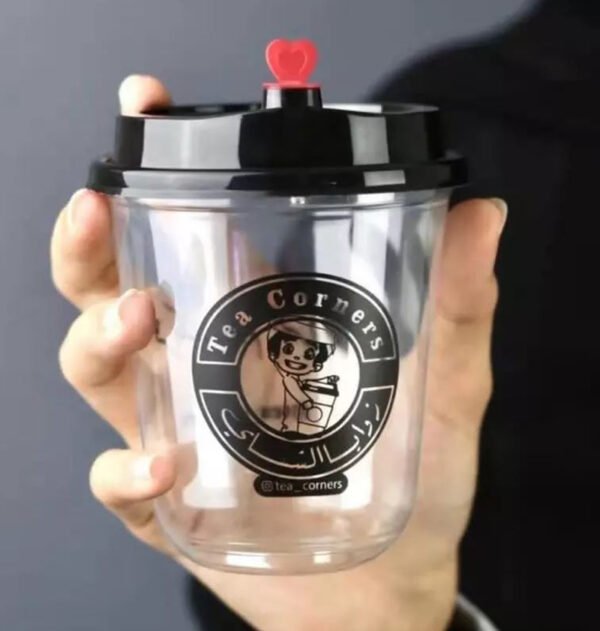 kapaklı plastik kahve bardakları