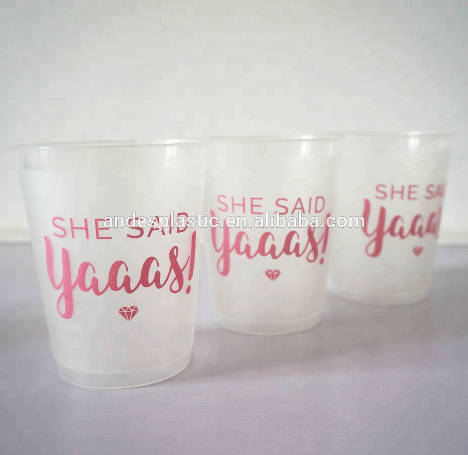 vasos plasticos boda personalizados