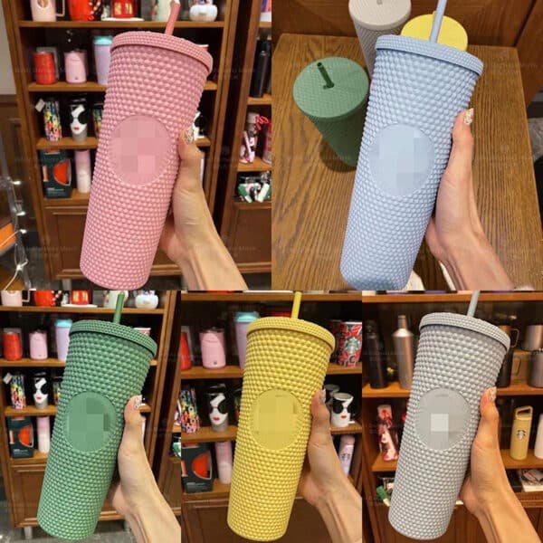 plastic iced coffee cups with lids