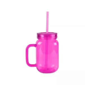 plastic mason jar cups with handles