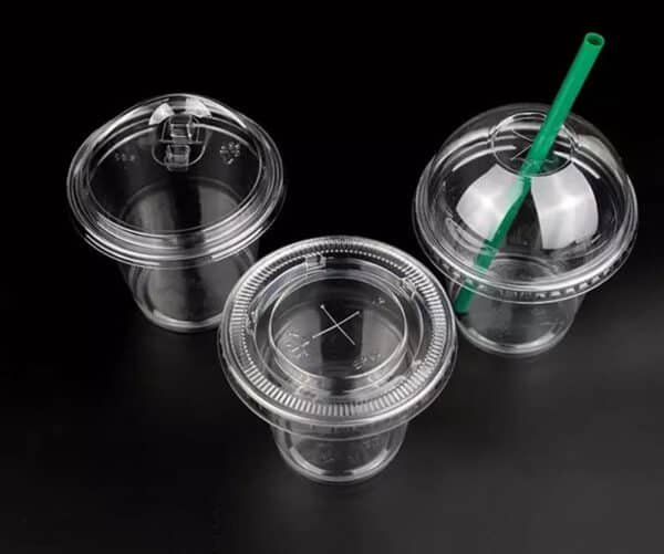 plastic small cups with lids