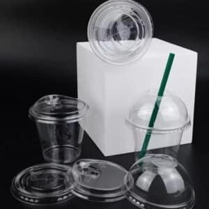plastic small cups with lids