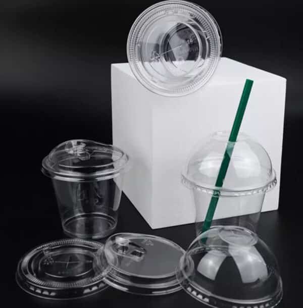 plastic small cups with lids