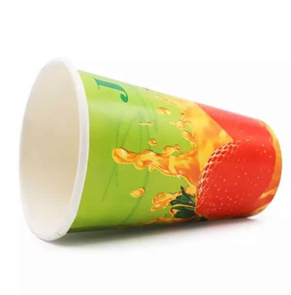 recyclable paper cups for cold drinks