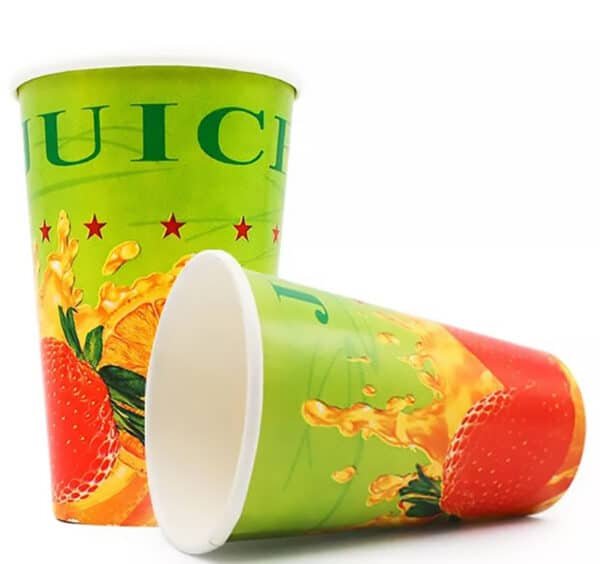 recyclable paper cups for cold drinks