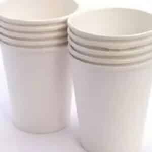 recyclable paper cups for water