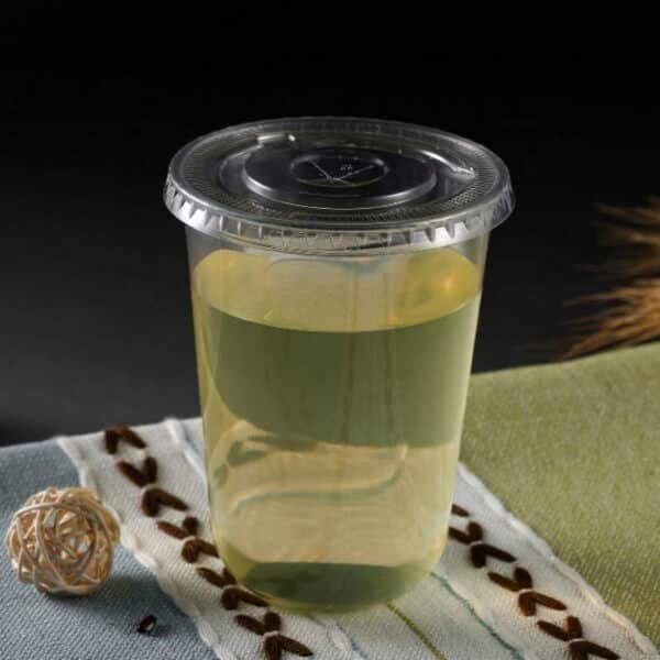 small plastic cups