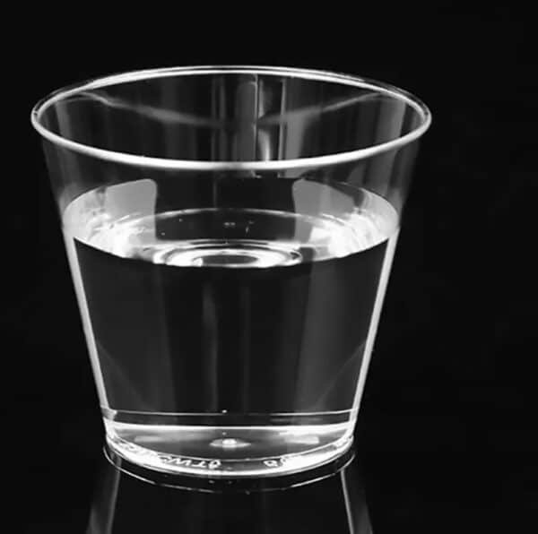 small plastic water cups