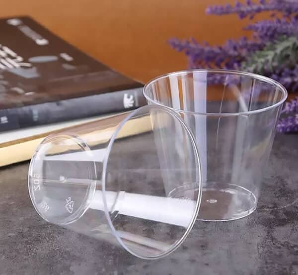 small plastic water cups
