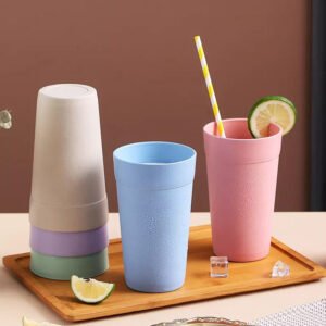 stackable plastic cups with handles